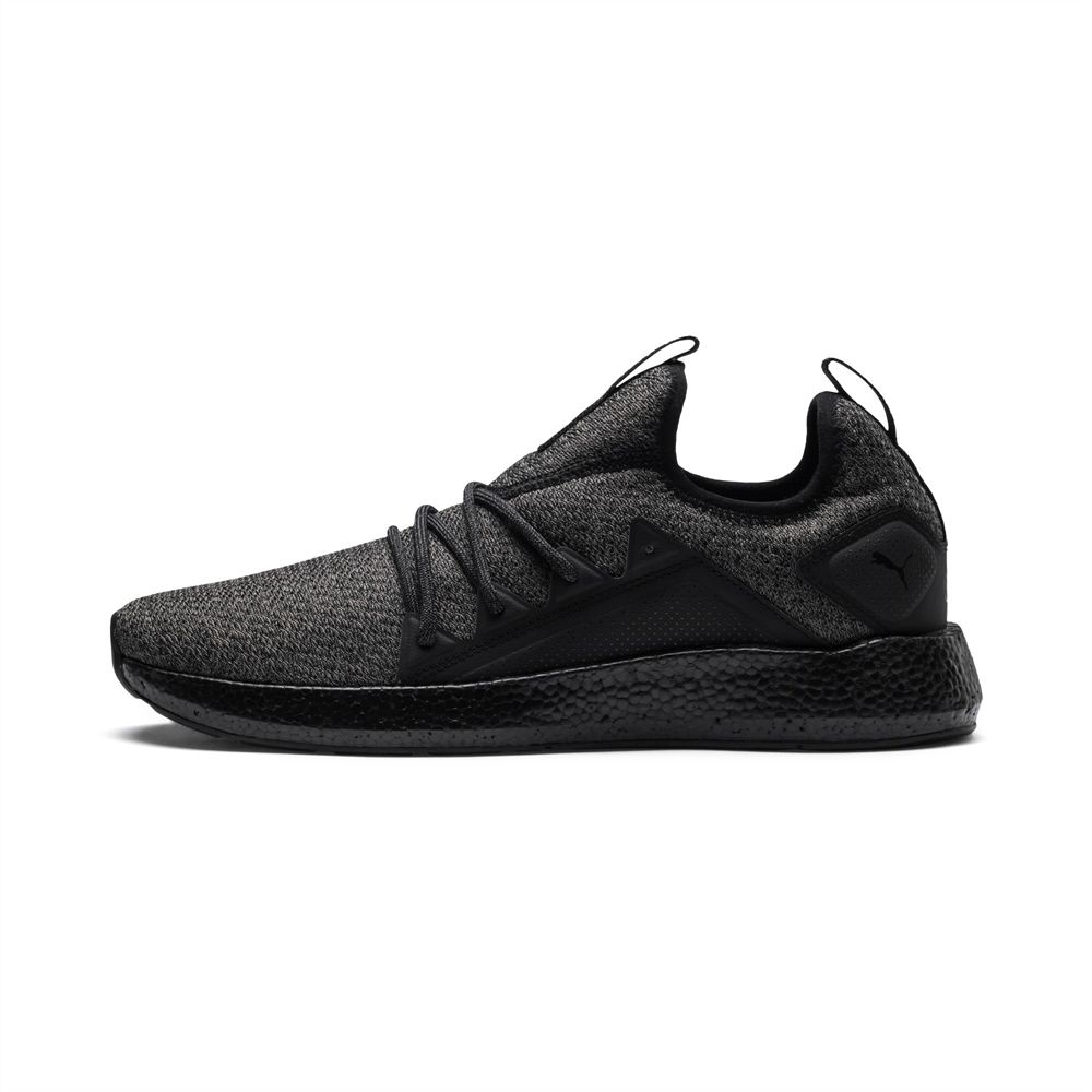 Puma NRGY Neko Knit Férfi Futócipő - Fekete ( Hungary - VNRZD8209 )